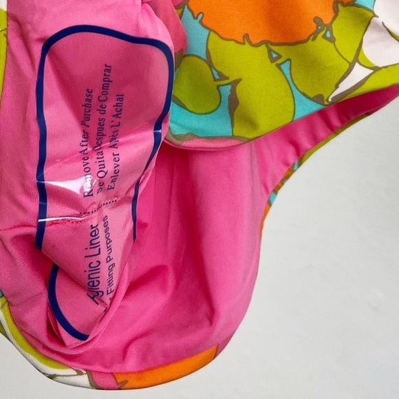 NWT Trina Turk Playa De Flor Floral Flutter Sleeve Cutout One Piece Swimsuit - Picture 8 of 9